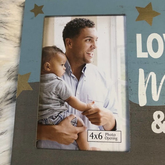 I Love You To The Moon & Back Picture Frame - Picture 2 of 7